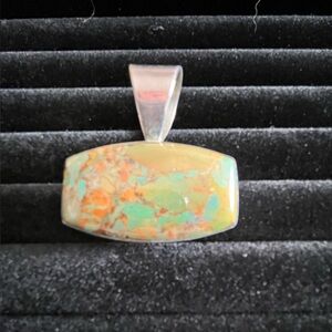 Jay King DTR 925 Turquoise Reversible Pendant